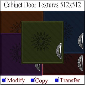 Second Life Marketplace - Kitchen Cabinet Doors Boxed